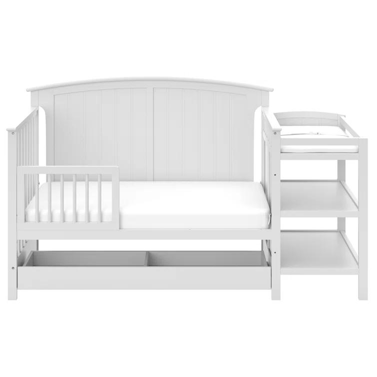 Steveston 5-in-1 Convertible Crib and Changer with Storage