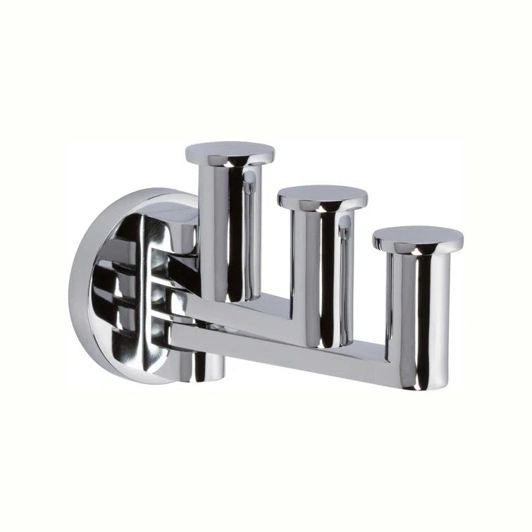 Kubic Pivoting Triple Robe Hook