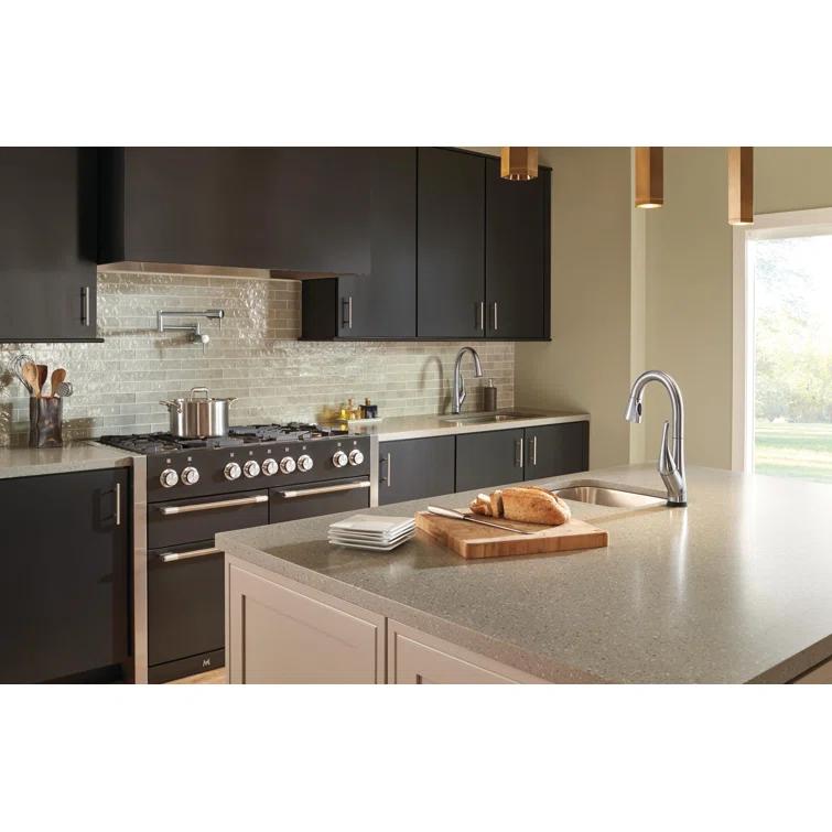 Contemporary Pot Filler Faucet, Wall Mount Pot Filler Kitchen Faucet