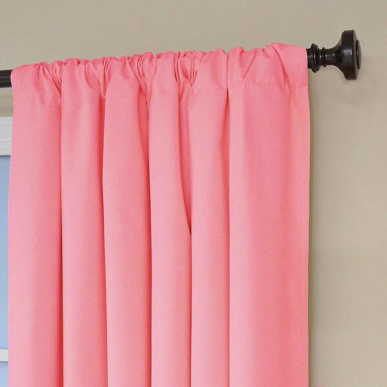 Kendall Polyester Blackout Curtain Single Panel