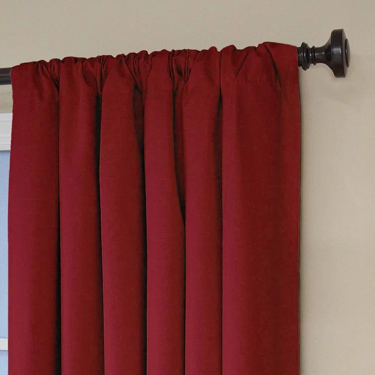 Kendall Polyester Blackout Curtain Single Panel