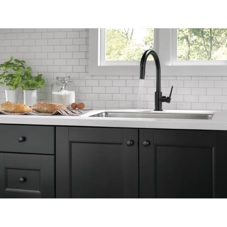 Trinsic Pull Down Sprayer Kitchen Sink Faucet, Single Handle Kitchen Faucet