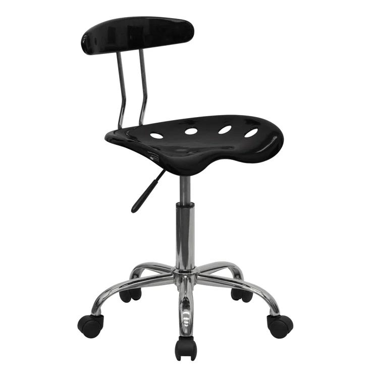Flash Furniture Bonavant Adjustable Swivel Chair for Desk and Office with Tractor Seat