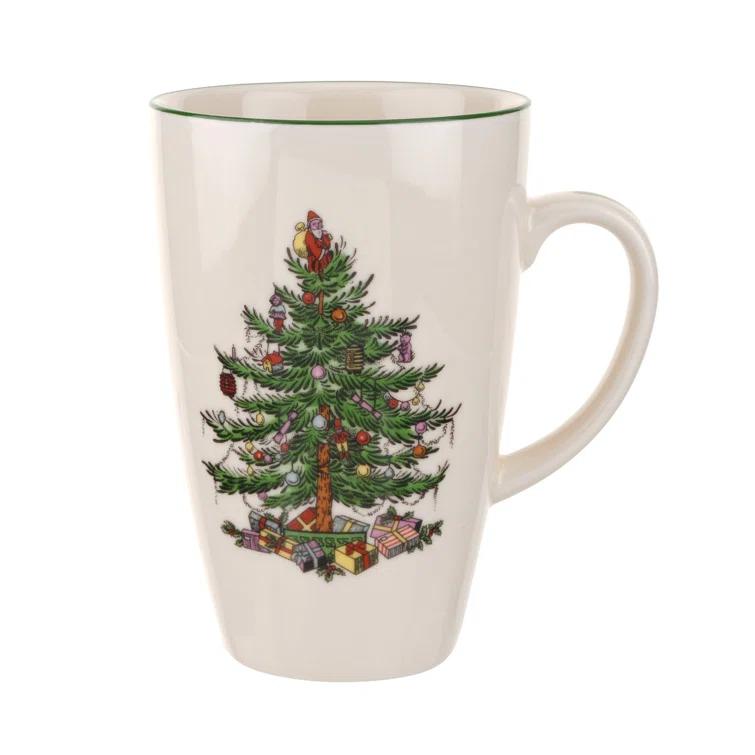 Spode Spode Christmas Tree Latte Mug 22Oz