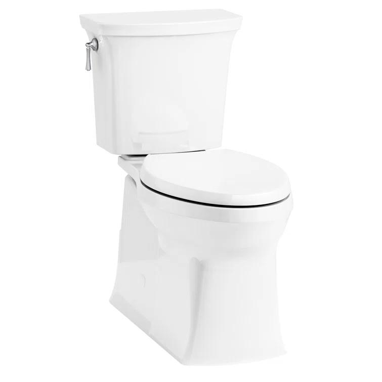 Corbelle™ 1.28 GPF Water Efficient Elongated Two-Piece toilet (Seat Not Included)