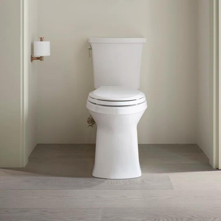 Corbelle™ 1.28 GPF Water Efficient Elongated Two-Piece toilet (Seat Not Included)