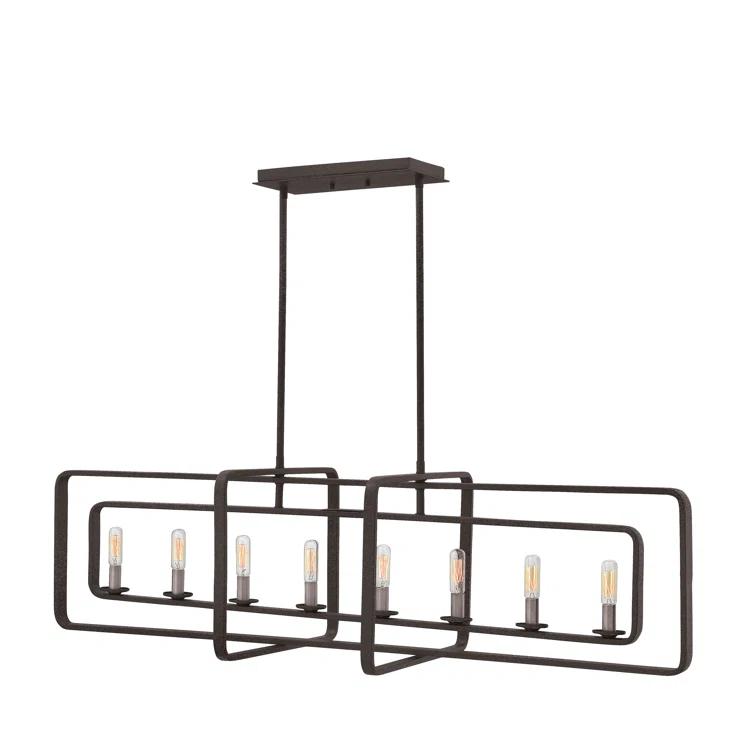 Quentin 8-Light Kitchen Island Linear Pendant