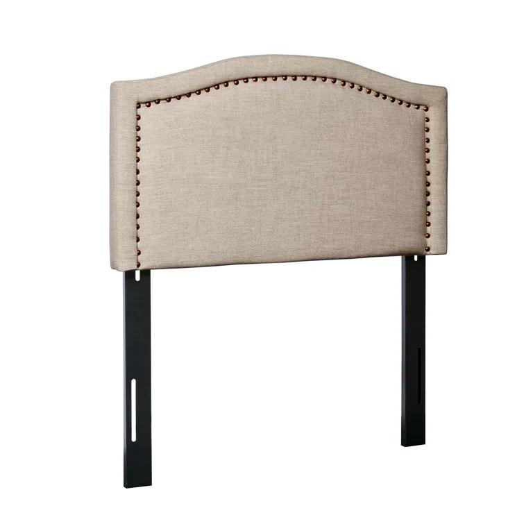 Gracie Oaks Clouchete Nadine Upholstered Nailhead Headboard