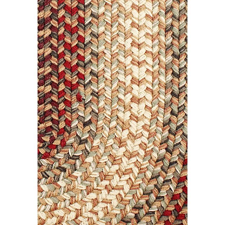Deserie Hand Braided Spanish Red Rug