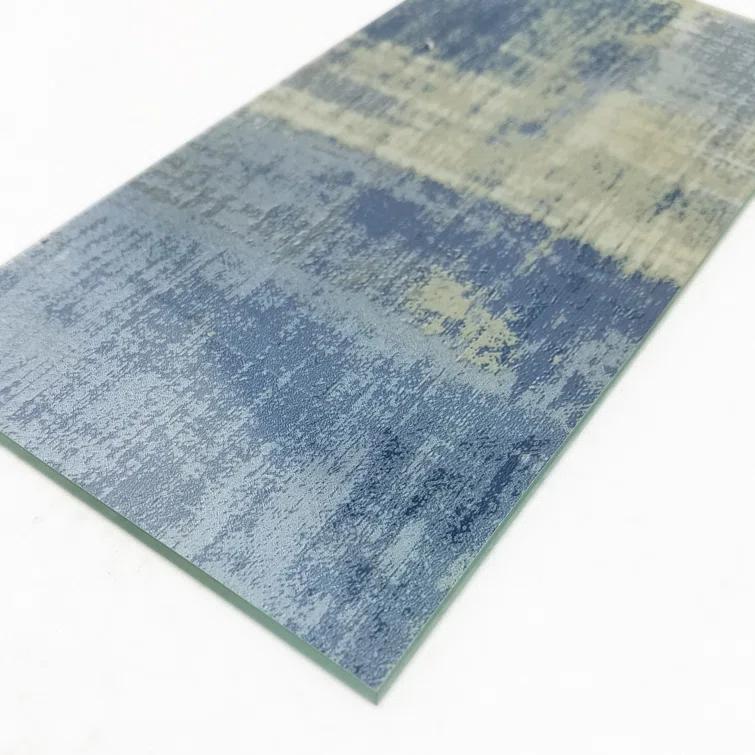Nature 4 in. x 8 in. Look Glass Straight Edge Subway Decorative Kitchen & Bathroom Wall Tile