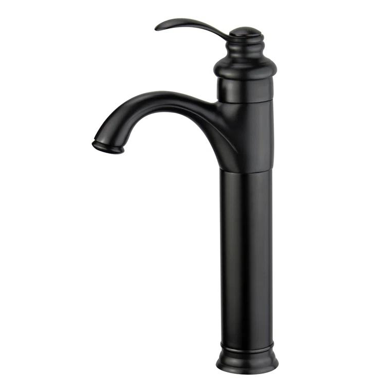 Madrid Single-Hole Single-handle Bathroom Faucet with Drain Assembly