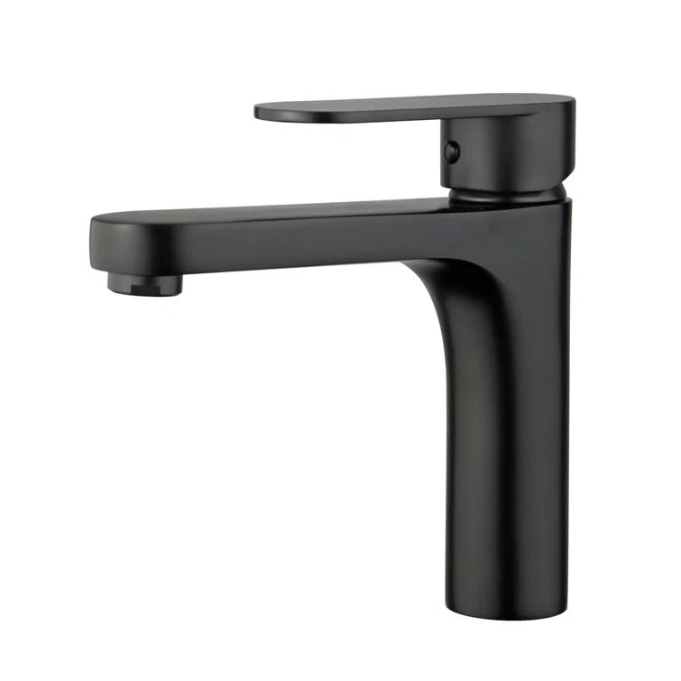 Donostia Single-Hole Bathroom Faucet with Drain Assembly