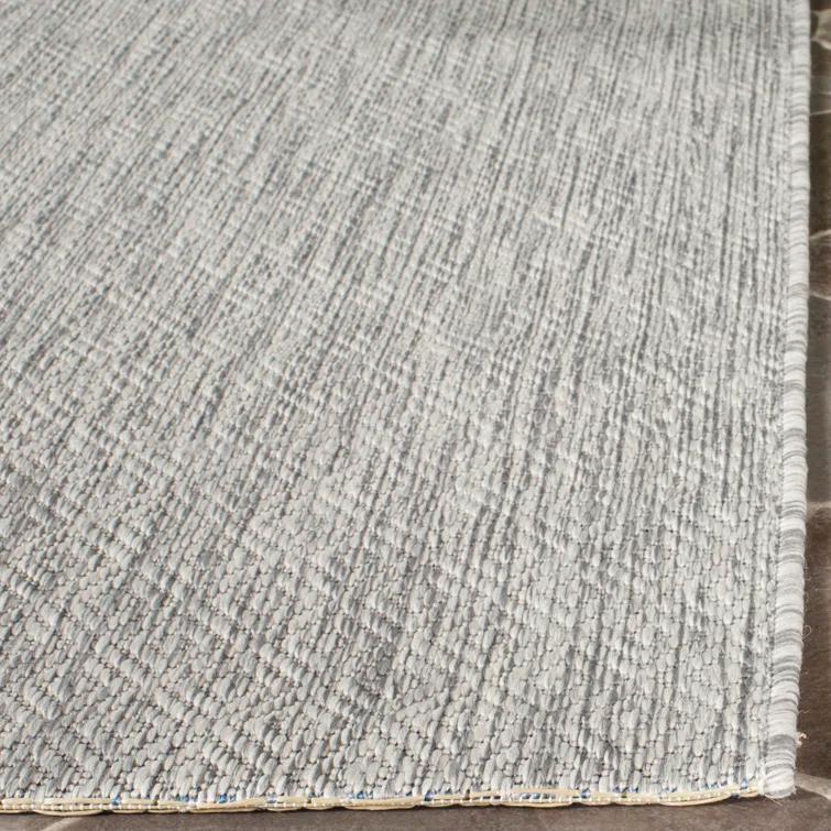 Geometric Gray Indoor/Outdoor Area Rug