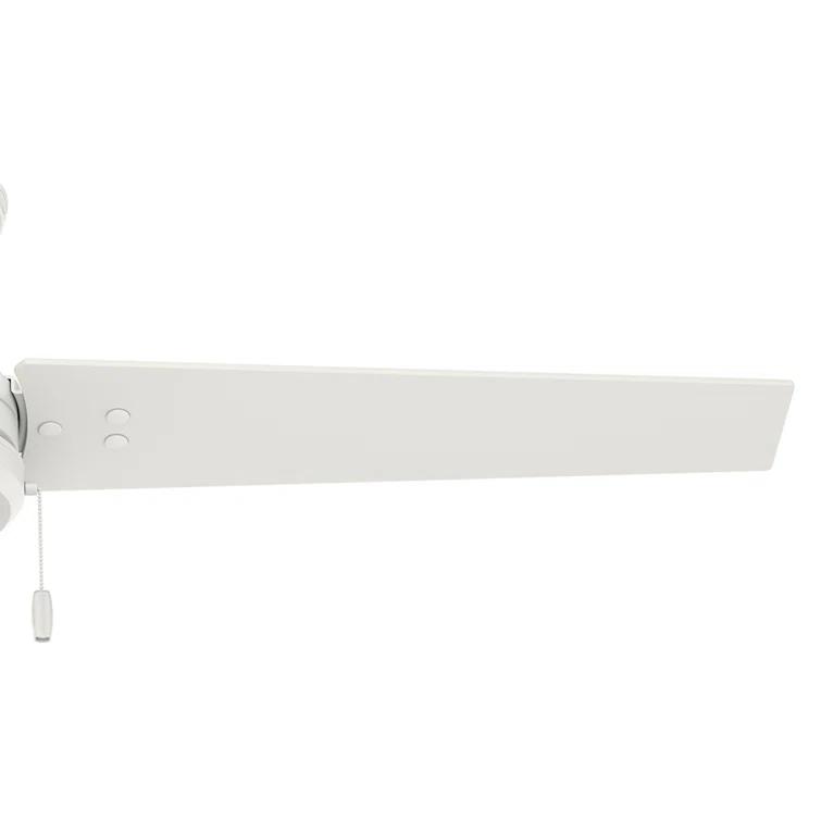 52" Cassius 3 - Blade Outdoor Standard Ceiling Fan with Pull Chain