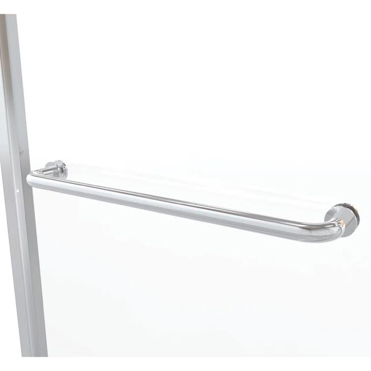 Infinity 29.25" W x 57" H Bypass Semi- Frameless Tub Door
