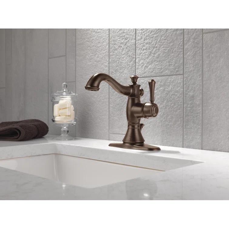 Cassidy™ Single Hole Bathroom Faucet with Drain Assembly