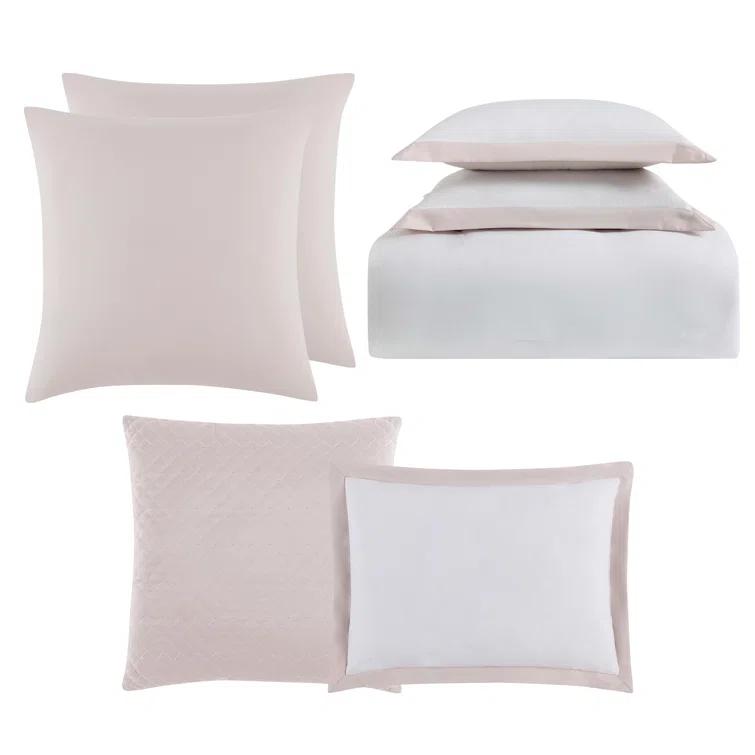 Truly Soft Everyday Modern & Contemporary Box Stitch Comforter Set
