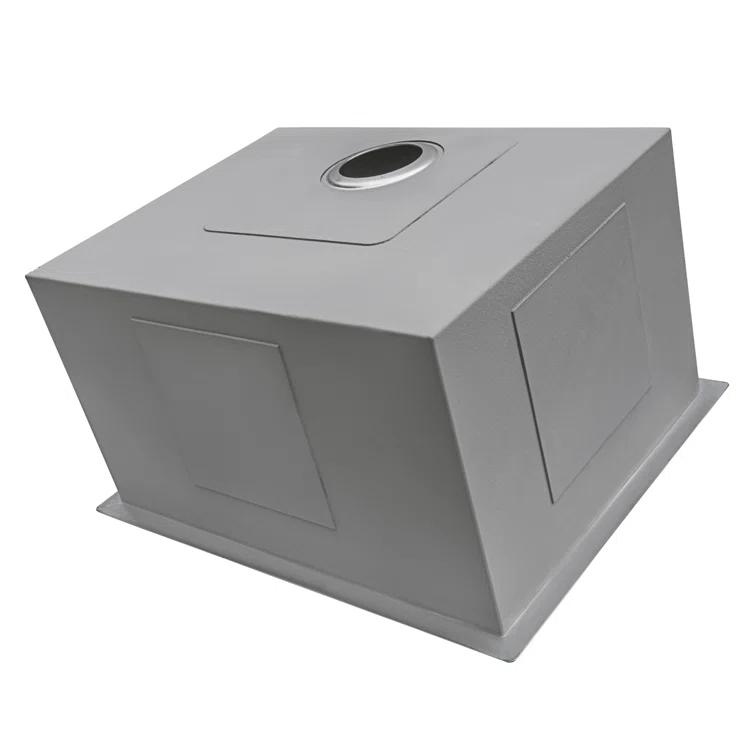 Ruvati 21" x 18" x 12" Deep Laundry Utility Sink Undermount 16 Gauge Stainless Steel