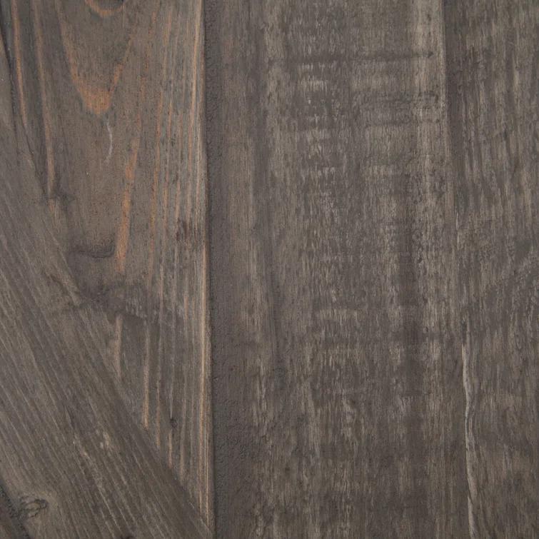Hart Round Reclaimed Wood Extendable Dining Table (47.5"-79")
