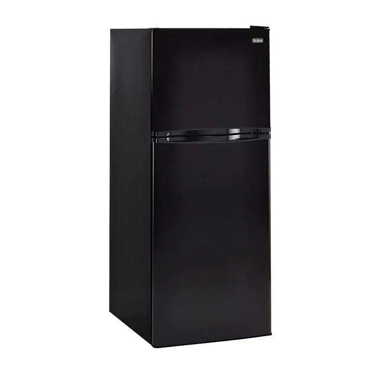 Haier Haier 24" 9.8 Cubic Feet Smudge-Resistant Top Freezer Refrigerator HA10TG21SB