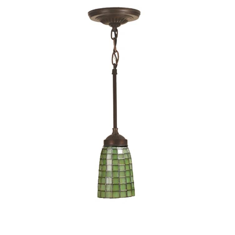 Meyda Lighting 5" Wide Terra Verde Mini Pendant