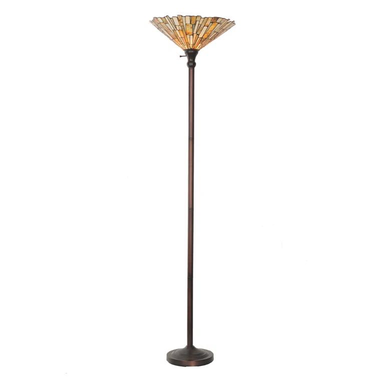 Meyda Tiffany 68439 Lighting, 70" Height, Bronze/Dark