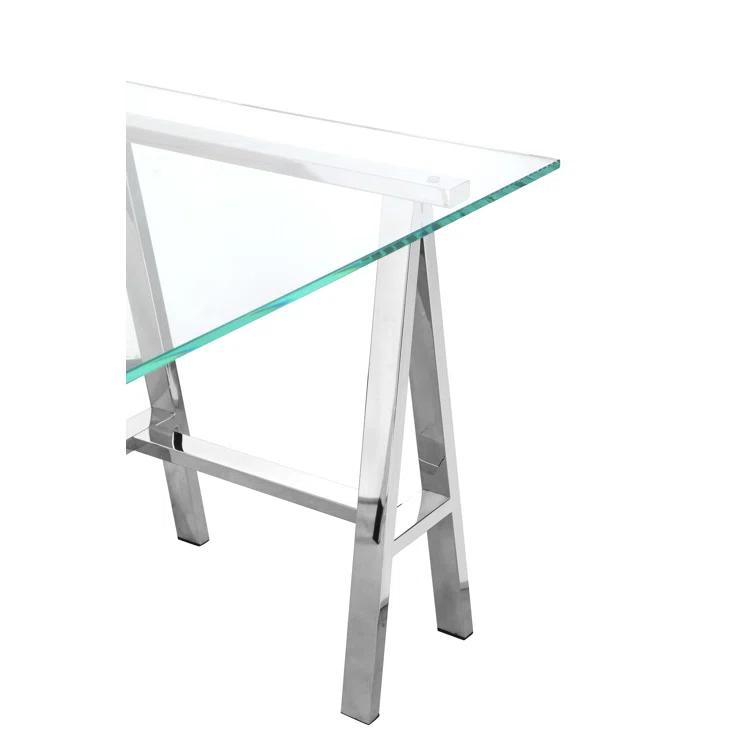 Tigerlily Glass Desk