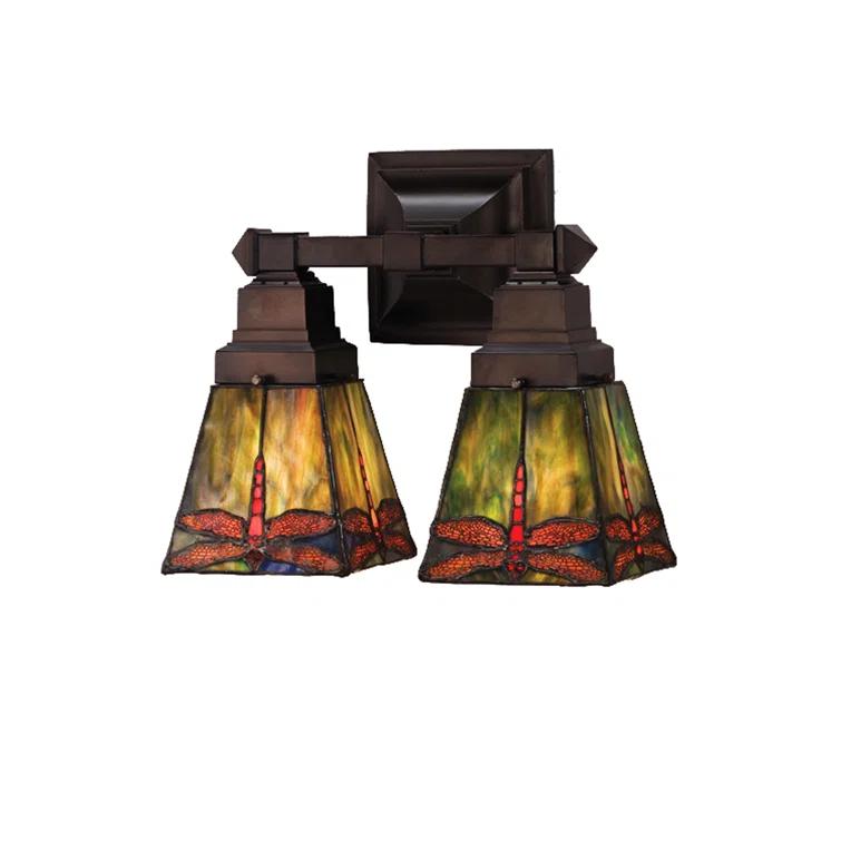 Meyda Tiffany & Stained Glass Copper Armed Sconce