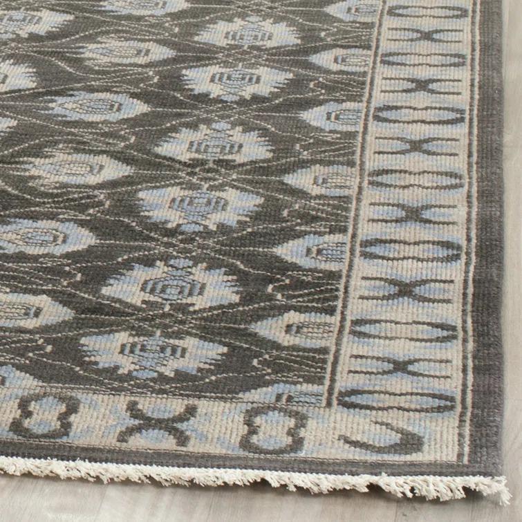 Oushak Hand Knotted Wool Oriental Rug
