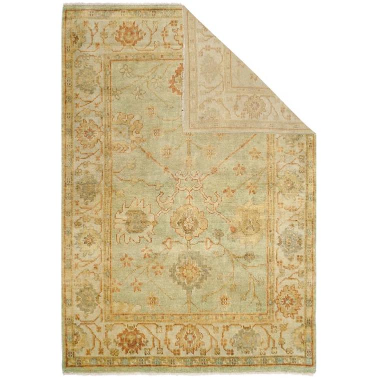 Oushak Hand Knotted Wool Oriental Rug
