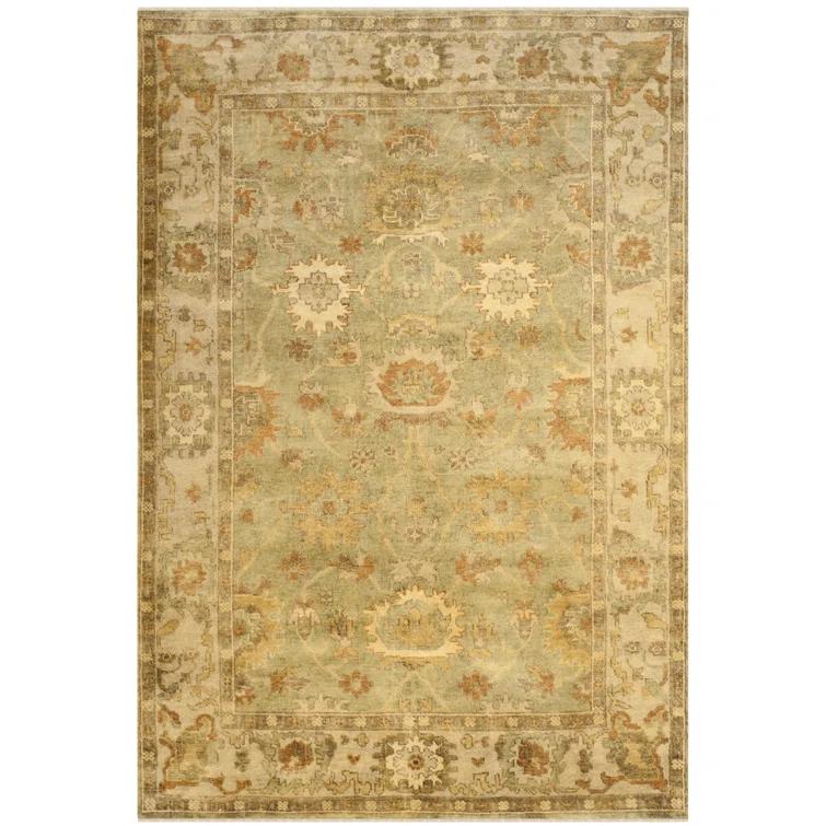Safavieh OSH115B Oushak Green / Beige