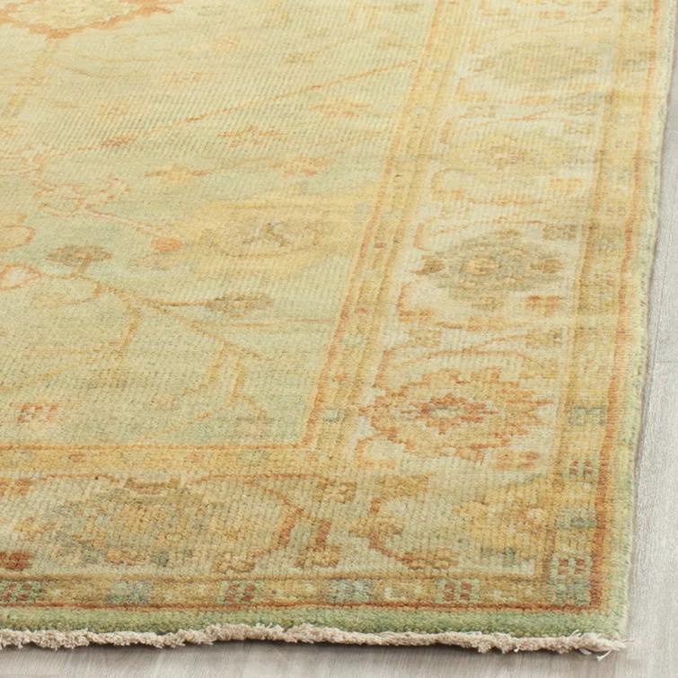 Oushak Hand Knotted Wool Oriental Rug