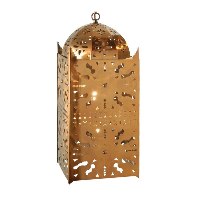 2 - Light Copper Lantern Pendant