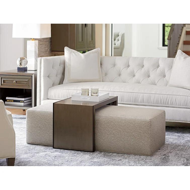 Ariana Savona Cocktail Ottoman with Slide