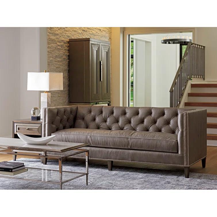 Ariana Monaco Leather Sofa