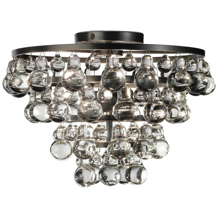 Bling Semi Flush Mount