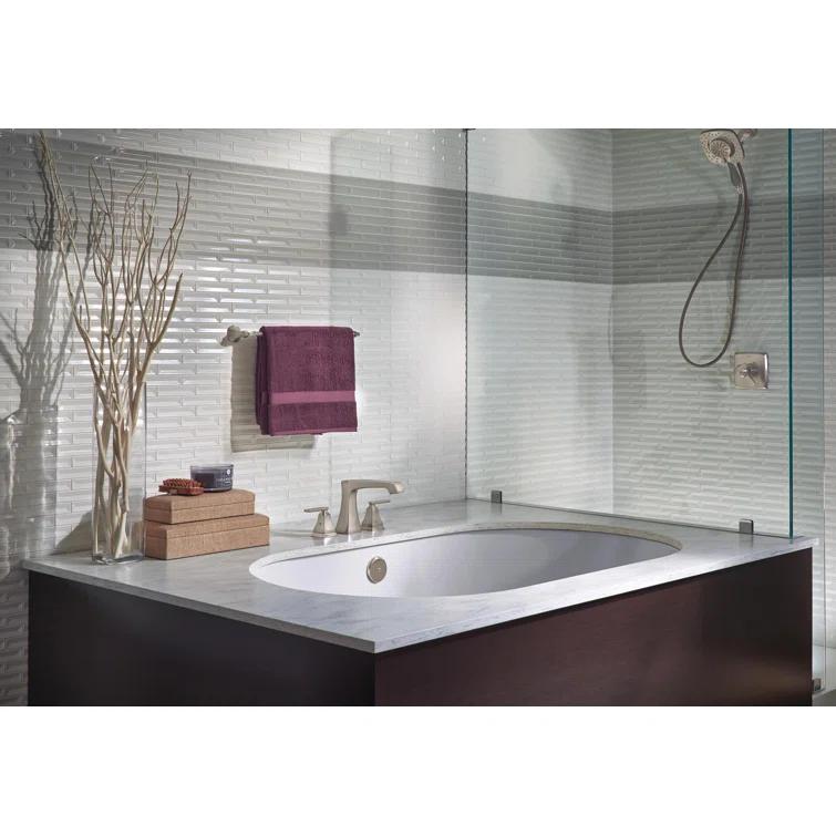 Ashlyn Double Handle Deck Mounted Roman Tub Faucet Trim