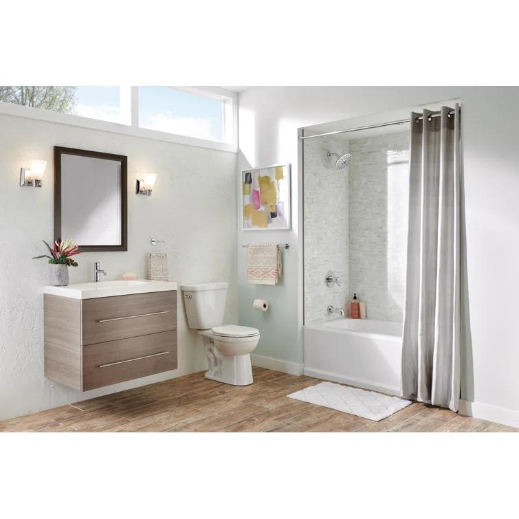 Trinsic Single Hole Bathroom Faucet with Drain Assembly, Single Handle Bathroom Sink Faucet