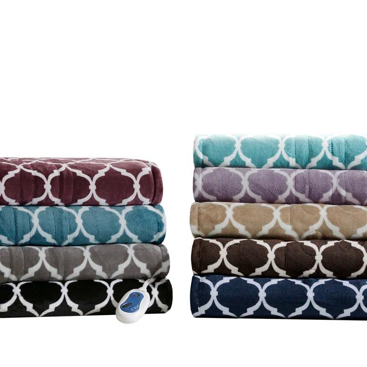 Beautyrest Beautyrest Heated Ogee Oversized Throw