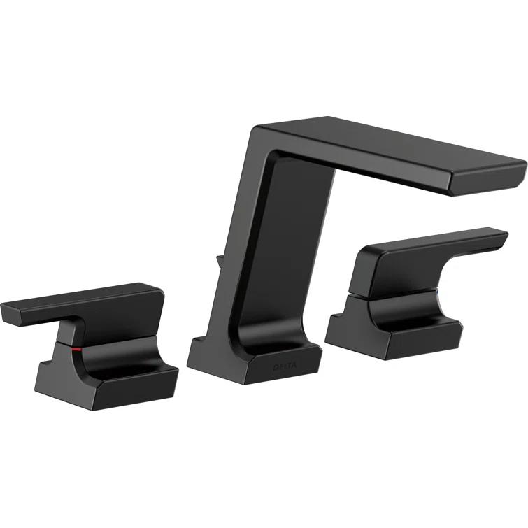 Pivotal Double Handle Deck Mounted Roman Tub Faucet Trim