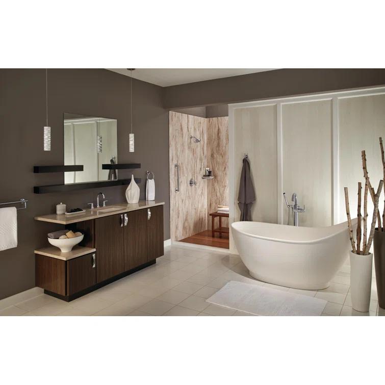 Trinsic Single Handle Floor Mounted Freestanding Tub Filler