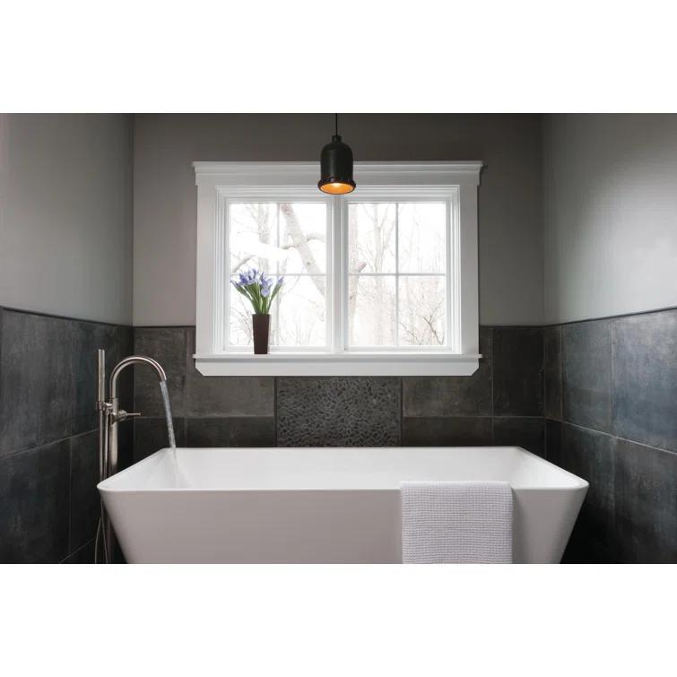 Trinsic Single Handle Floor Mounted Freestanding Tub Filler
