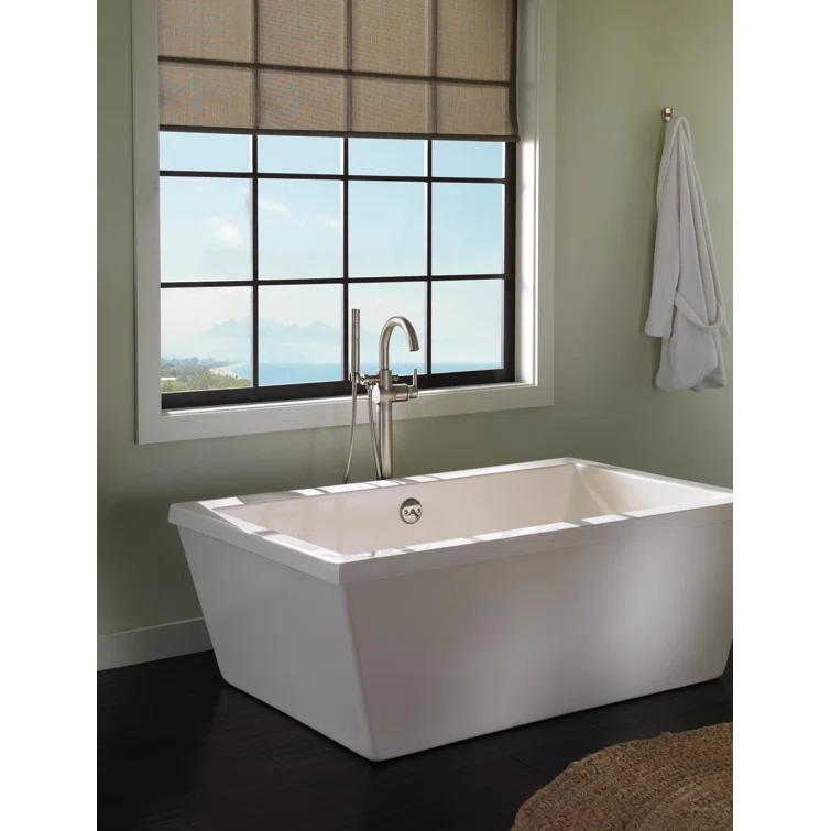 Trinsic Single Handle Floor Mounted Freestanding Tub Filler