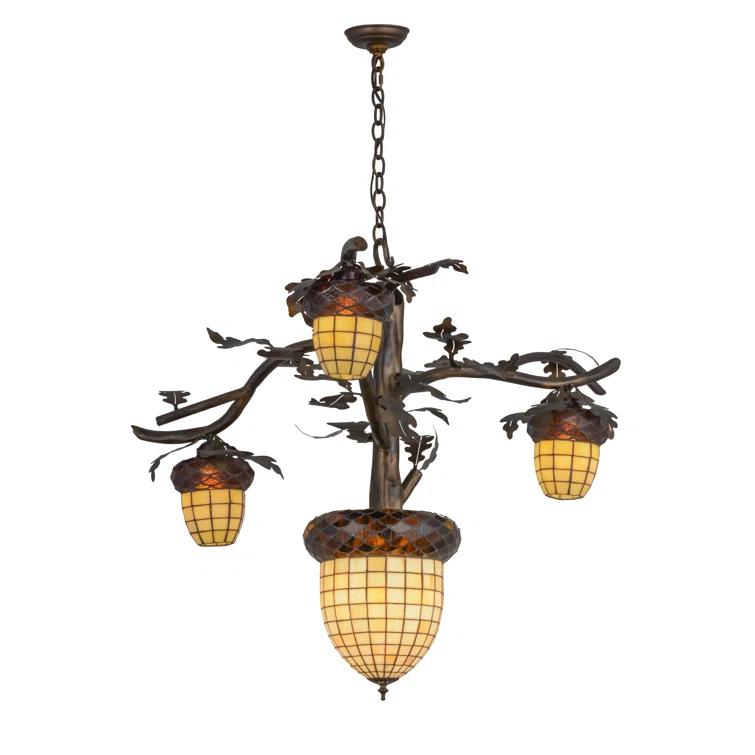 Rustic Lodge 4 - Light Classic / Traditional Chandelier