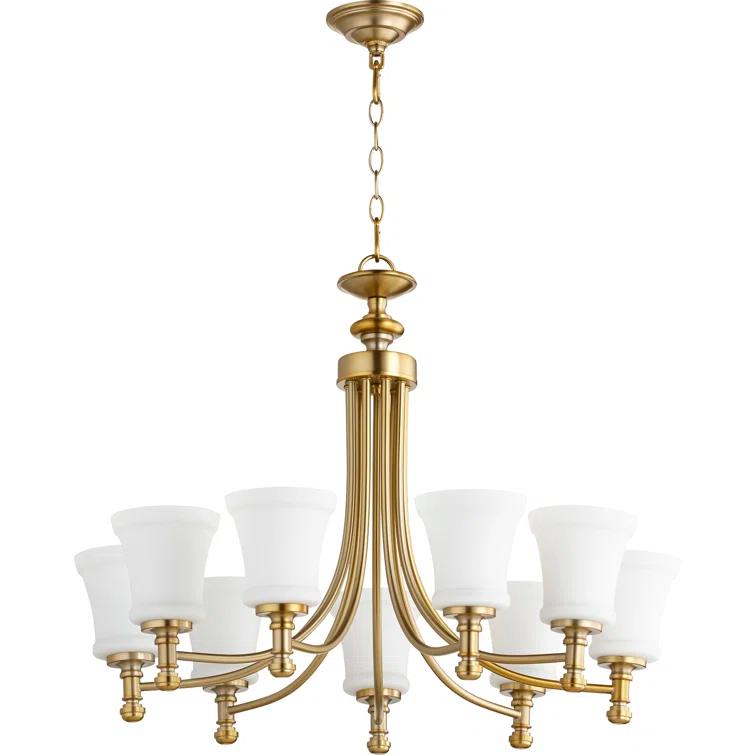 Charlton Home® Herman 9 - Light Classic / Traditional Chandelier