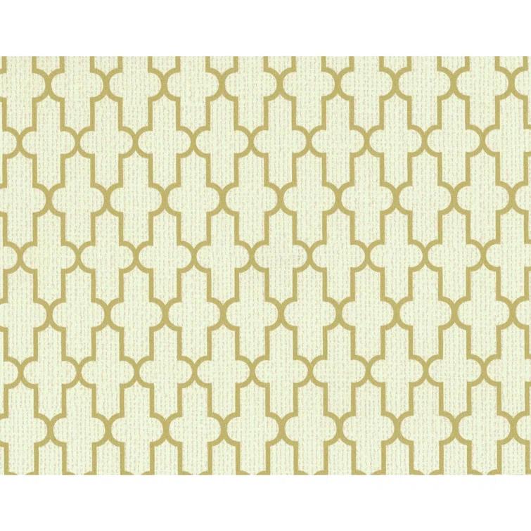 York Wallcoverings Library II Geometric Roll