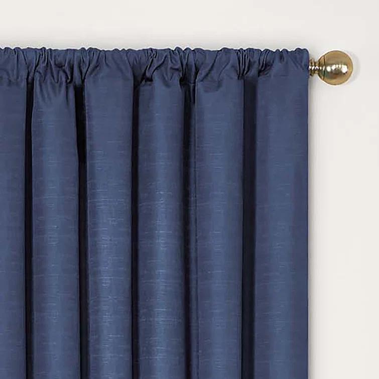 Kendall Polyester Blackout Curtain Single Panel