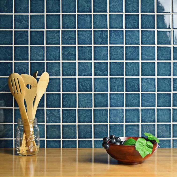 Resort 12 " x 12 " Porcelain Mosaic Floor & Wall Tile