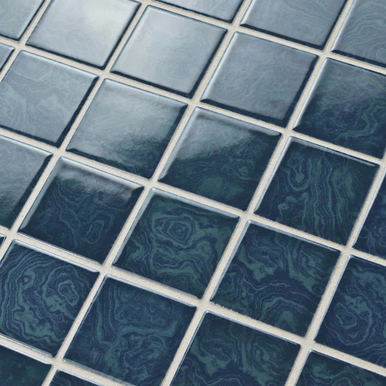 Resort 12 " x 12 " Porcelain Mosaic Floor & Wall Tile