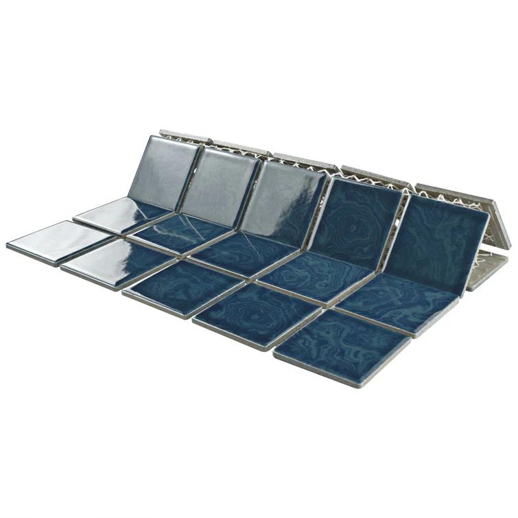 Resort 12 " x 12 " Porcelain Mosaic Floor & Wall Tile